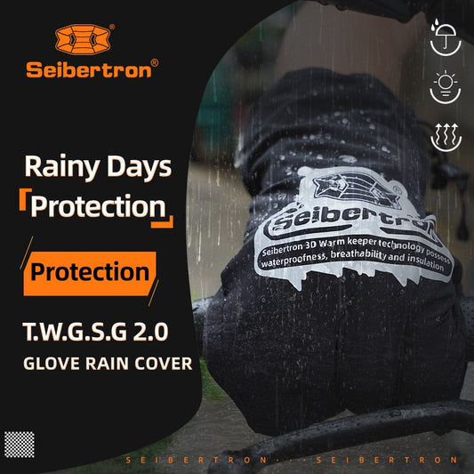 Farbe: alle | Seibertron Motorradhandschuh-Regenüberzug wasserdicht winddicht Motorradhandschuh Regenüberzug Bild 01