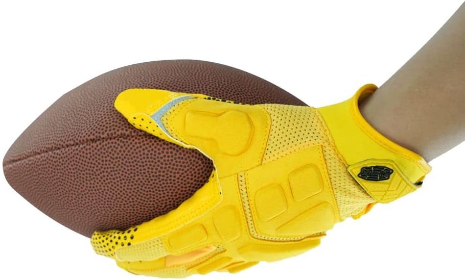 Seibertron Erwachsenen G.A.R.G 2.0 Gelgefüllte patentierte Anti-Aufprall Ultra-Haft Football-Sport-Empfängerhandschuhe - SeibertronSports
