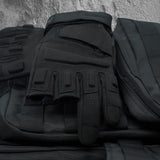 color:Schwarz | batch:solag-t-complete-20260716 | role:detail-2 | Seibertron S.O.L.A.G-T taktische Handschuhe ohne Finger, schwarz, Detail 2