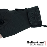Farbe:Schwarz | Charge:solag-t-complete-20260716 | Rolle:Detail-7 | Seibertron S.O.L.A.G-T drei fingerlose taktische Handschuhe schwarz Detail 7