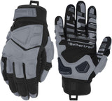 Farbe:Grau | Charge:sps1-whitebg-20260716 | Rolle:white-background-main | Seibertron SPS-1 Motorradhandschuhe grau weißer Hintergrund Hauptbild