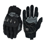 Farbe:Schwarz | Charge:sps2plus-complete-20260716 | Rolle:weißer-Hintergrund-Hauptbild | Seibertron SPS-2 Plus Motorradhandschuhe schwarz weißer Hintergrund Hauptbild