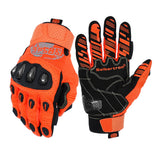 farbe:Orange | charge:sps2plus-komplett-20260716 | rolle:weißer-Hintergrund-Hauptbild | Seibertron SPS-2 Plus Motorradhandschuhe orange weißer Hintergrund Hauptbild