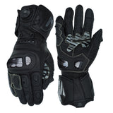 Farbe: Schwarz | Seibertron SPS-6 Motorradhandschuhe Hauptbild auf weißem Hintergrund