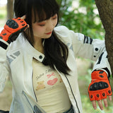 seibertron-gallery:sps7h-szene-farbgruppen-20260721 | Produkt:8847662776510 | Farbe:Neonorange | Slot:4 | Seibertron SPS-7H Neonorange Fingerhandschuhe für Motorradfahrer Szenenbild 4