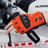seibertron-gallery:sps7h-szene-farbgruppen-20260721 | Produkt:8847662776510 | Farbe:Neonorange | Slot:5 | Seibertron SPS-7H Neonorange Fingerhandschuhe für Motorradfahrer Szenenbild 5