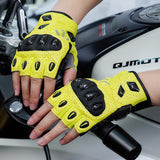 seibertron-gallery:sps7h-szene-farbgruppen-20260721 | Produkt:8847662776510 | Farbe:Neongelb | Slot:1 | Seibertron SPS-7H Neongelbe Fingerhandschuhe für Motorradfahrer Szenenbild 1