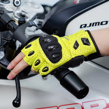 seibertron-gallery:sps7h-szene-farbgruppen-20260721 | Produkt:8847662776510 | Farbe:Neongelb | Slot:2 | Seibertron SPS-7H Neongelbe Fingerhandschuhe für Motorradfahrer Szenenbild 2