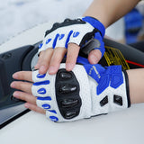 seibertron-gallery:sps7h-scene-color-groups-20260721 | Produkt:8847662776510 | Farbe:Klein Blue | Slot:3 | Seibertron SPS-7H Klein Blue Halbfinger-Motorradhandschuhe Szenenbild 3