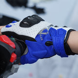 seibertron-gallery:sps7h-scene-color-groups-20260721 | Produkt:8847662776510 | Farbe:Klein Blue | Slot:4 | Seibertron SPS-7H Klein Blue Halbfinger-Motorradhandschuhe Szenenbild 4