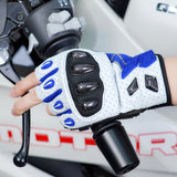 seibertron-gallery:sps7h-scene-color-groups-20260721 | Produkt:8847662776510 | Farbe:Klein Blue | Slot:5 | Seibertron SPS-7H Klein Blue Halbfinger-Motorradhandschuhe Szenenbild 5