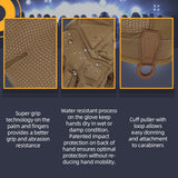 Farbe: Coyote | Seibertron S.O.L.A.G 2.0 Vollfinger-Wasserabweisende taktische Handschuhe mit Fingern Bild 16