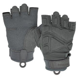 Farbe: Grau | Seibertron S.O.L.A.G 2.0 Halbfinger-Handschuhe, taktische Outdoor-Halbfinger-Handschuhe, Bild 05