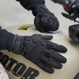 Farbe: Schwarz | Seibertron S.O.L.A.G 2.0 Atmungsaktive taktische Handschuhe mit voller Fingerabdeckung – Bild 06