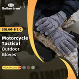 Farbe: Grau | Seibertron S.O.L.A.G 2.0 Atmungsaktive taktische Handschuhe mit voller Fingerabdeckung – Bild 08