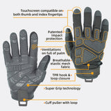 Farbe: Grau | Seibertron S.O.L.A.G 2.0 Atmungsaktive taktische Handschuhe mit voller Fingerabdeckung – Bild 09