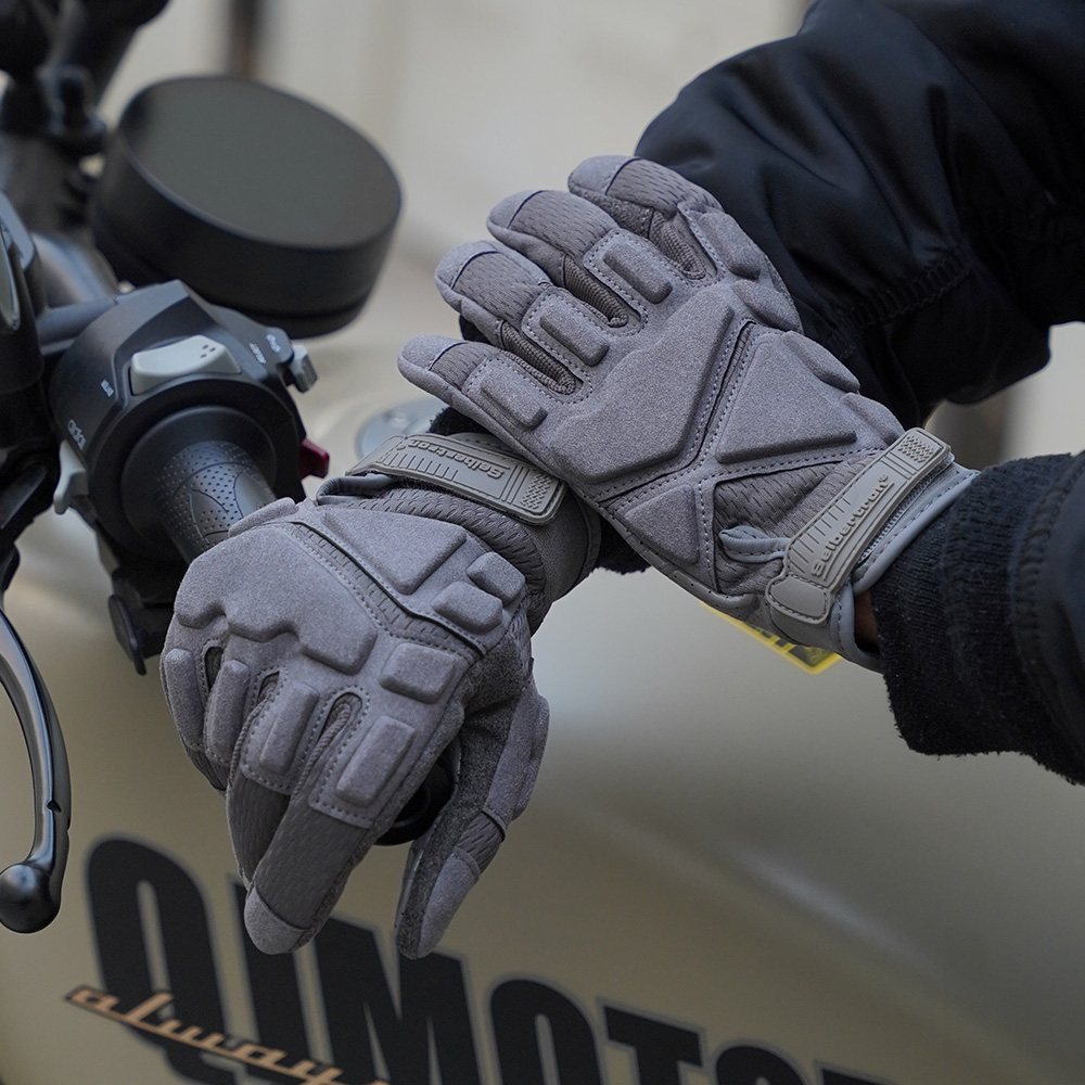 Farbe: Grau | Seibertron S.O.L.A.G 2.0 Atmungsaktive taktische Handschuhe mit voller Fingerabdeckung – Bild 12