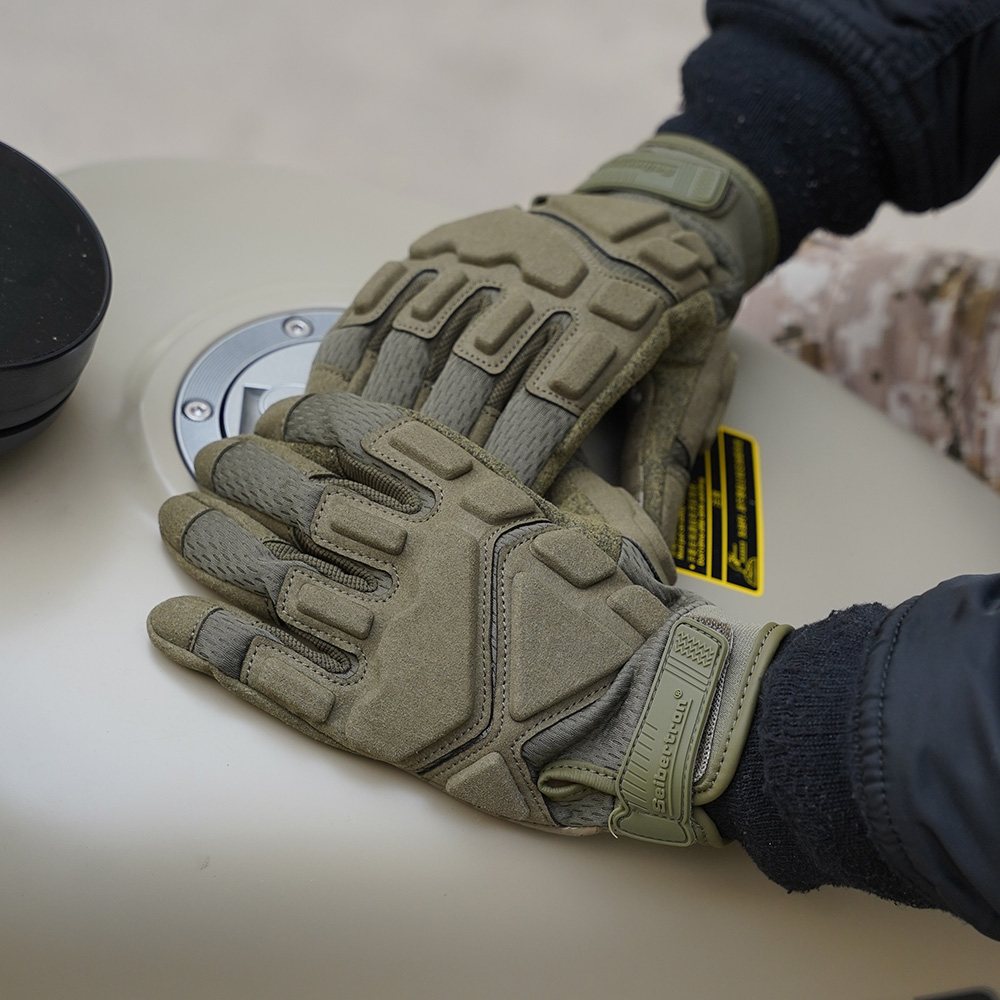 Farbe: Armeegrün | Seibertron S.O.L.A.G 2.0 Atmungsaktive Vollfinger-Taktikhandschuhe, Bild 17