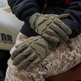 Farbe: Armeegrün | Seibertron S.O.L.A.G 2.0 Atmungsaktive Vollfinger-Taktikhandschuhe, Bild 18