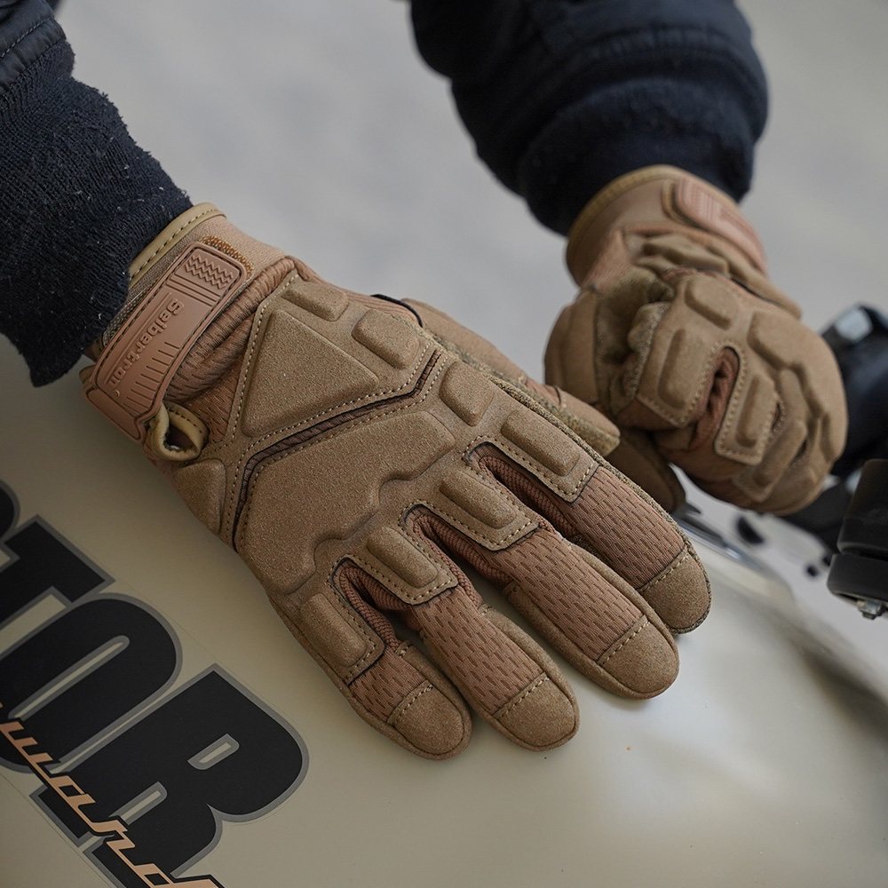 Farbe: Coyote | Seibertron S.O.L.A.G 2.0 Atmungsaktive taktische Handschuhe mit voller Fingerlänge Bild 24