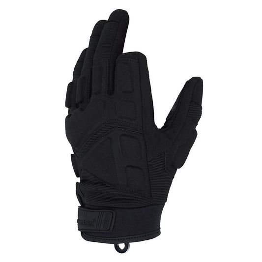 Farbe: Schwarz | Seibertron S.O.L.A.G-HI 2.0 taktische Handschuhe mit halbem Zeigefinger Bild 02