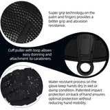 Farbe: Schwarz | Seibertron S.O.L.A.G-HI 2.0 taktische Handschuhe mit halbem Zeigefinger Bild 05