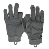 Farbe: Grau | Seibertron S.O.L.A.G-HI 2.0 taktische Handschuhe mit halbem Zeigefinger Bild 06