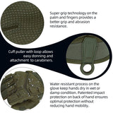 Farbe: Armeegrün | Seibertron S.O.L.A.G-HI 2.0 taktische Handschuhe mit halbem Zeigefinger Bild 13