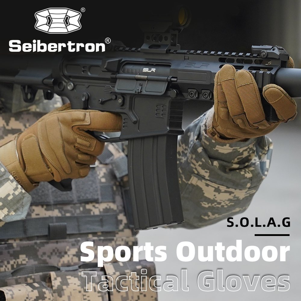 color:Coyote | Seibertron S.O.L.A.G Tactical Full Finger Gloves wasserabweisende taktische Fingerhandschuhe mit Touchscreen-Funktion Bild 14
