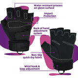 Farbe: Schwarz | Seibertron S.O.L.A.G Half Finger taktische Handschuhe mit halben Fingern Bild 03