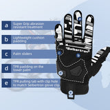 Farbe: Schwarz | Seibertron SPS-1 Motorradhandschuhe mit Touchscreen-Funktion für alle Finger Bild 03