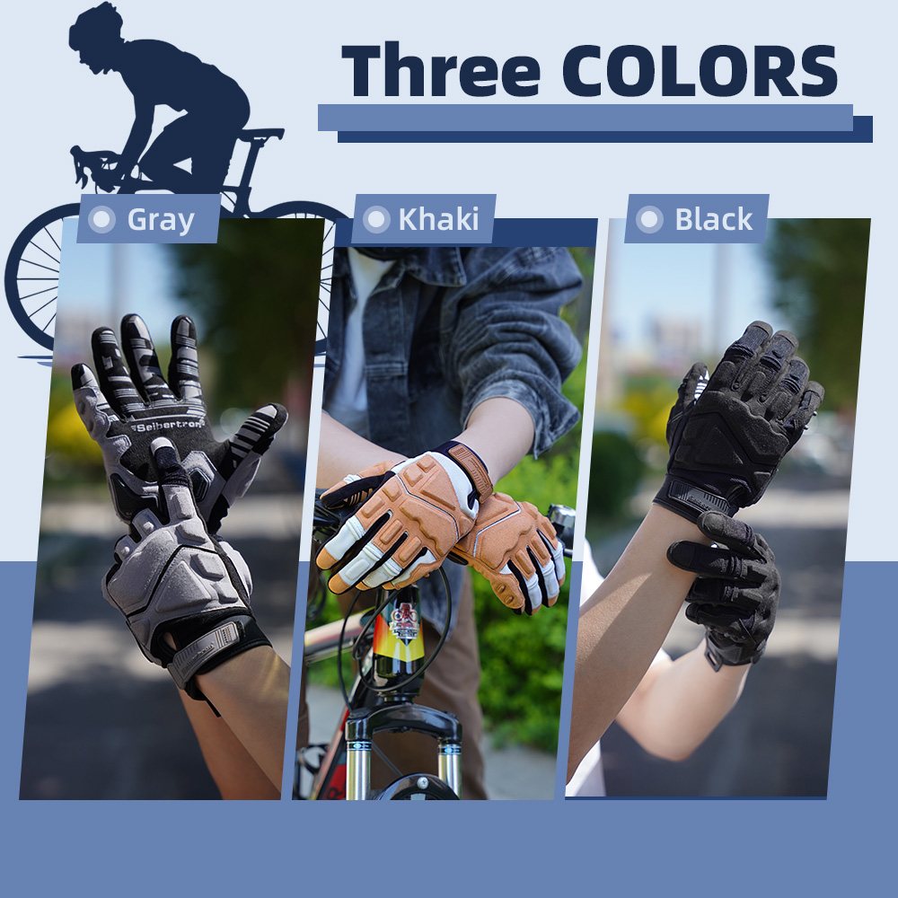 Farbe: alle | Seibertron SPS-1 Motorradhandschuhe mit Touchscreen und voller Fingerlänge Bild 13