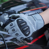 Farbe: Grau | Seibertron SPS2 Plus Sommer-Motorradhandschuhe mit Carbon-Knöchelschutz Bild 24