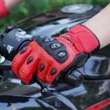 Farbe: Rot | Seibertron SPS2 Plus Sommer-Motorradhandschuhe mit Carbon-Knöchelschutz Bild 30