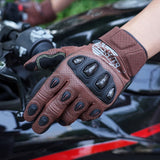Farbe: Braun | Seibertron SPS2 Plus Sommer-Motorradhandschuhe mit Carbon-Knöchelschutz Bild 41