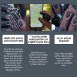 color:Brown | Seibertron SPS-4 Plus 3M Thinsulate winter leather motorcycle gloves image 12