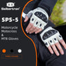 SPS-5 Half Finger Adult White