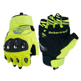 Farbe: Gelb | Seibertron SPS-5 Motorradhandschuhe mit halben Fingern Bild 20