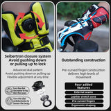 Farbe: Gelb | Seibertron SPS-6 Leder-Rennhandschuhe mit Kohlefaser-Schutz Bild 04