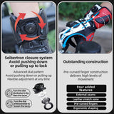 Farbe: Schwarz | Seibertron SPS-6 Leder-Rennhandschuhe mit Kohlefaserschutz Bild 09