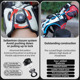 Farbe: Weiß | Seibertron SPS-6 Leder-Rennhandschuhe mit Kohlefaserschutz Bild 14