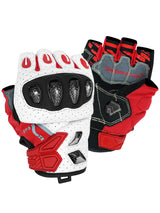 Seibertron SPS-7H Halbfinger-Motorradhandschuhe in Rot
