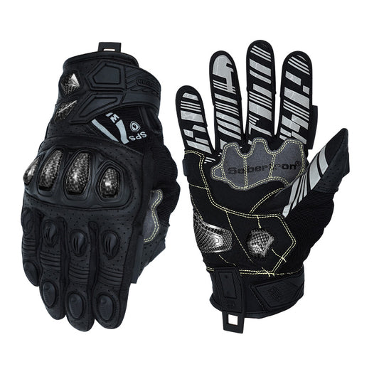 Seibertron SPS-7W waterproof motorcycle gloves in Black