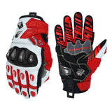 Seibertron SPS-7W wasserdichte Motorradhandschuhe in Rot
