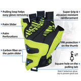 color:Yellow | Seibertron SPS-9 summer carbon fiber half-finger motorcycle gloves image 13