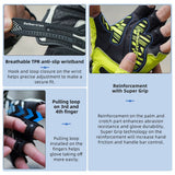 color:Yellow | Seibertron SPS-9 summer carbon fiber half-finger motorcycle gloves image 15