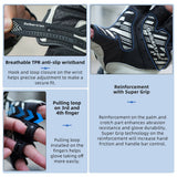 color:White | Seibertron SPS-9 summer carbon fiber half-finger motorcycle gloves image 20