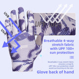 Farbe: Grau | Seibertron S.P.S.G-1 UPF100 Sonnenschutz-Touchscreen-Handschuhe mit voller Fingerlänge Bild 06