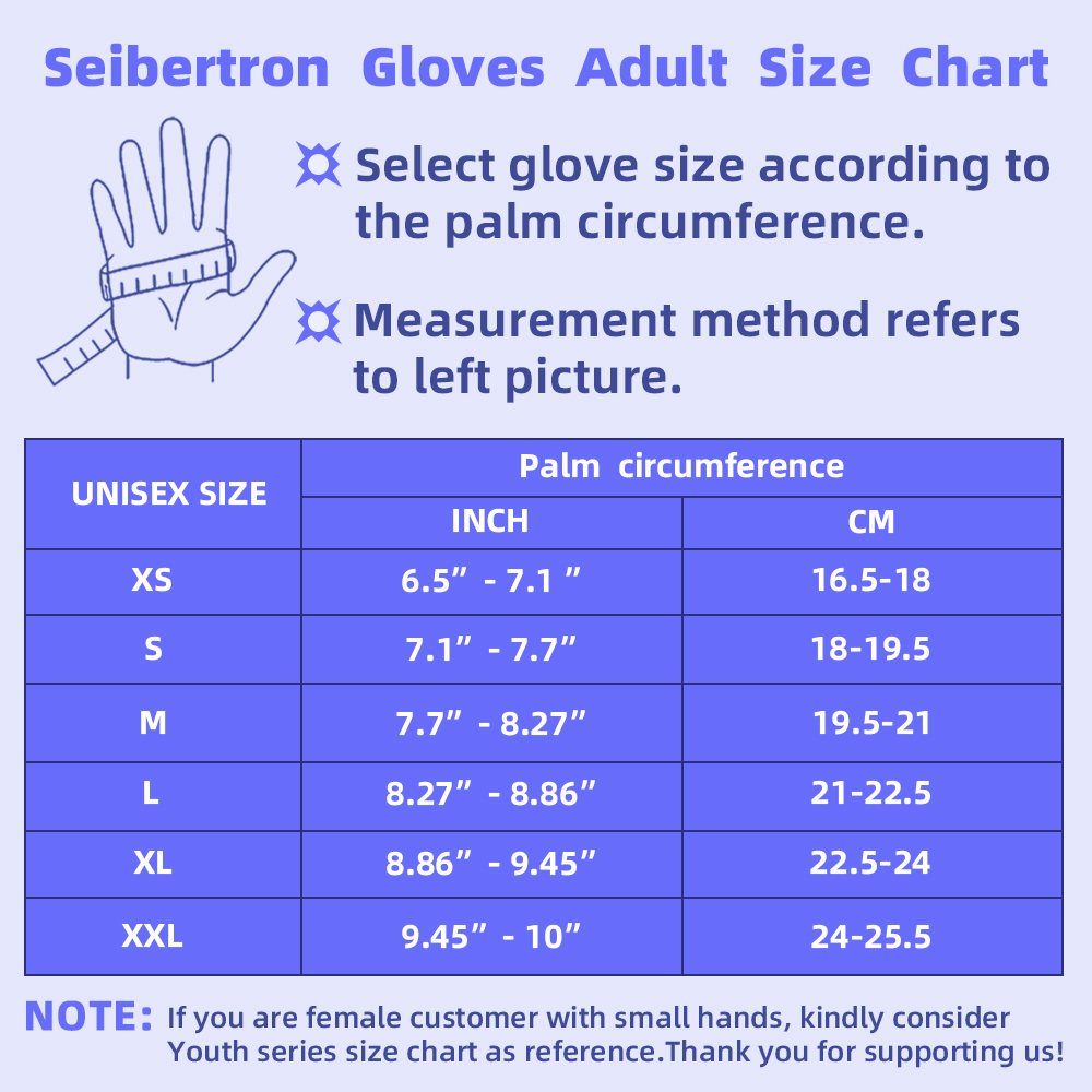 color:all | Seibertron S.P.S.G-1 UPF100 sun protection touchscreen full finger gloves image 13