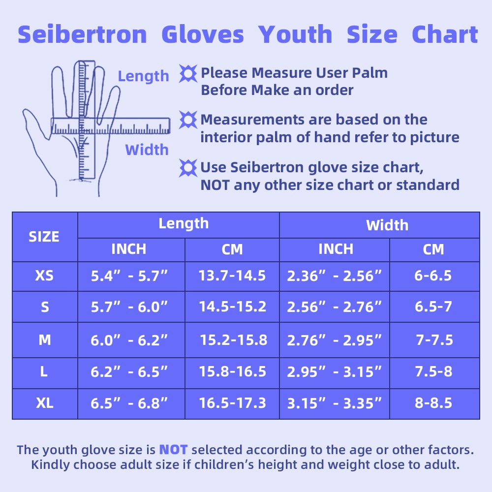 color:all | Seibertron S.P.S.G-1 UPF100 sun protection touchscreen full finger gloves image 14
